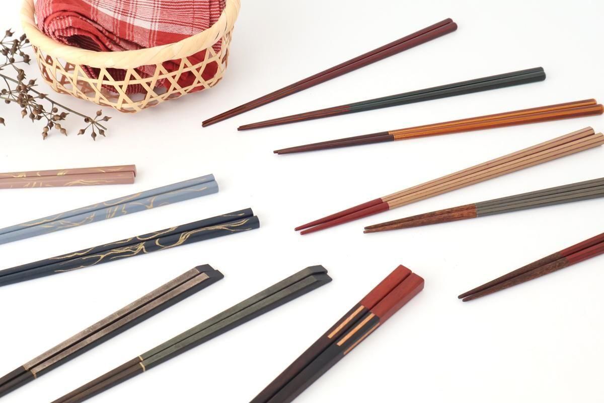 花柄純銀箸セット 木製ボックス付き 【公式通販】