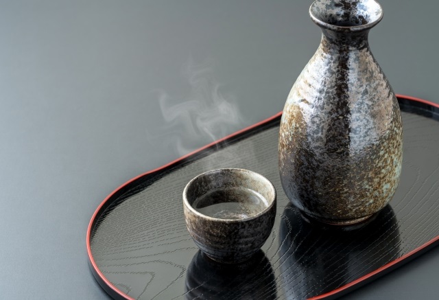 純銀 刻印 燗銚子 銚子 霰徳利 106g（ 花瓶一輪挿し酒器銀杯silver