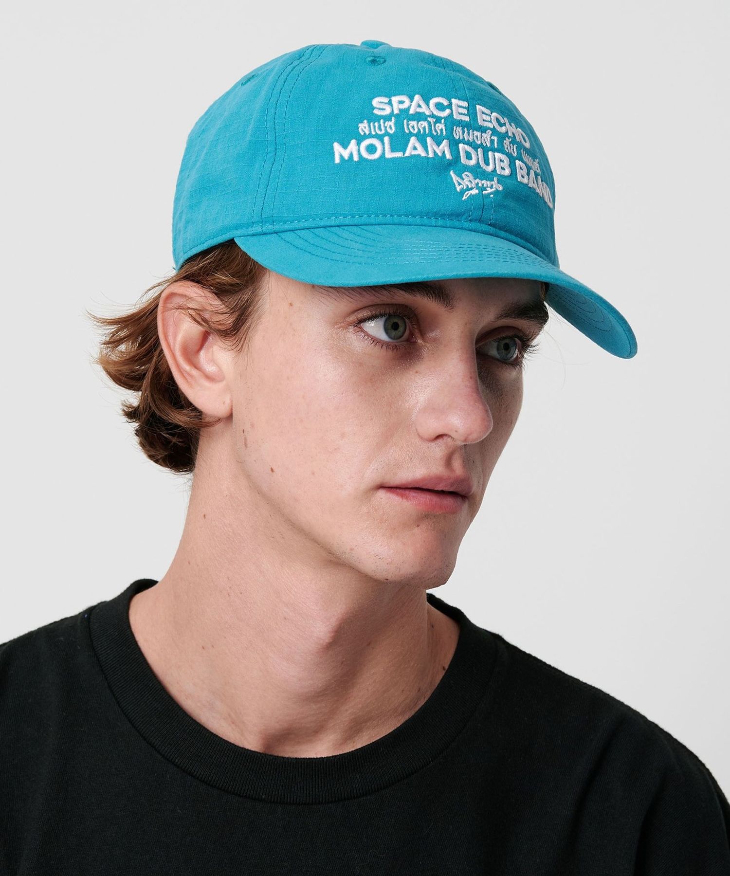 TACOMA FUJI RECORDS＞SPACE ECHO MOLAM DUB BAND ロゴ 刺繍 キャップ