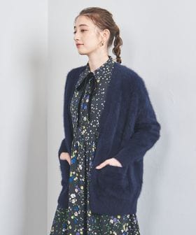 フォックスカシミヤ ポケット カーディガン