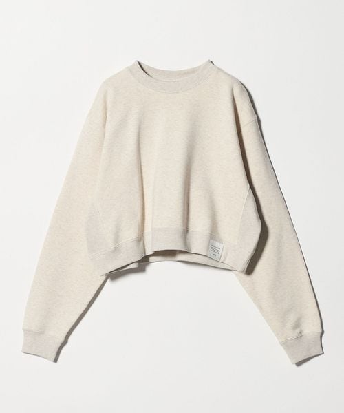 HYKE＞クロップド スウェット