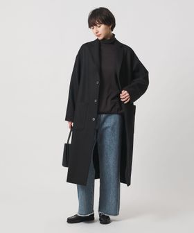 HYKE＞ウール ショップ コート