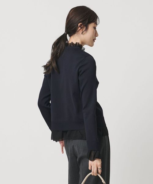 4WAY シフォン カーディガン ‐ウォッシャブル‐