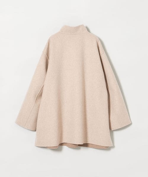 バイカラー リバー Aライン コート