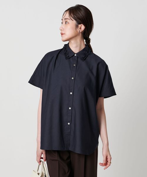 ミニフリル シャツ