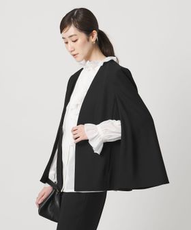 ケープ ノーカラージャケット