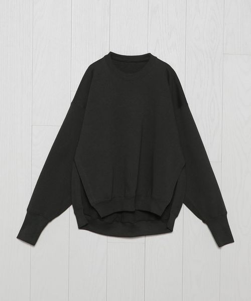 H＞スウェットスリットプルオーバー