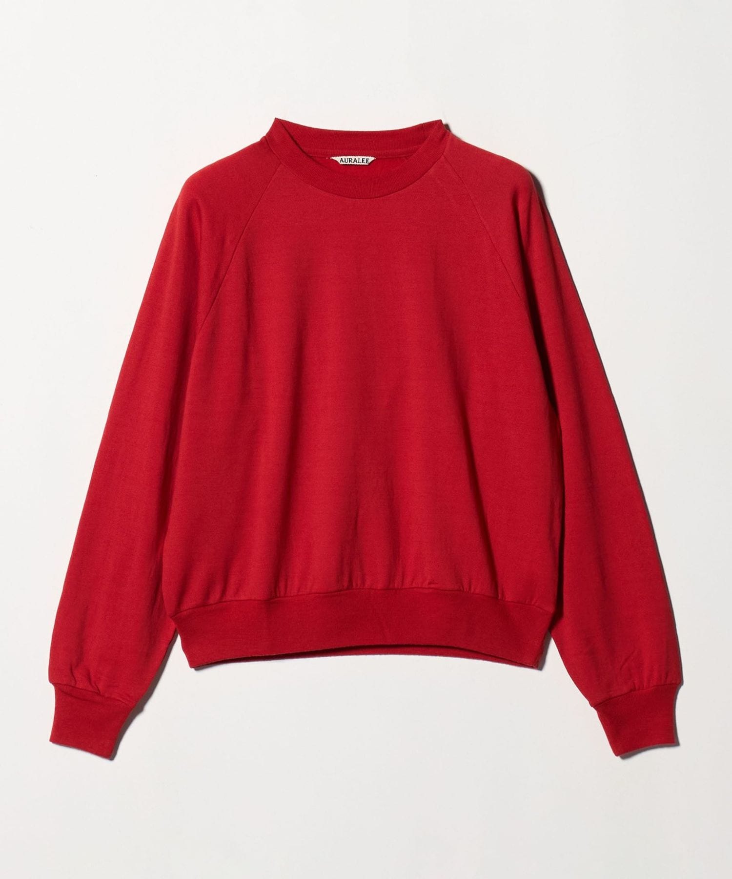 AURALEE＞ウールナイロン スウェットプルオーバー
