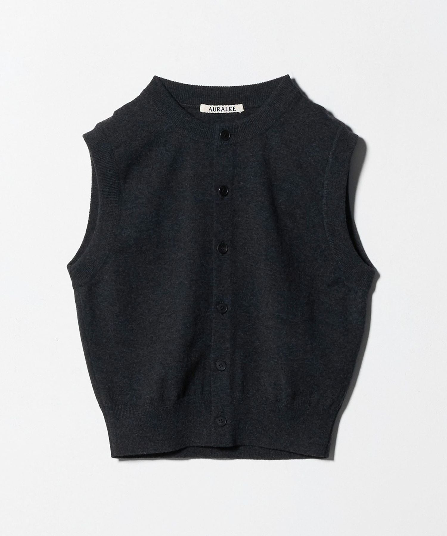 AURALEE＞WOOL KNIT VEST/ニットベスト