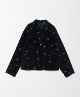 エンブロイダリー シャツジャケット