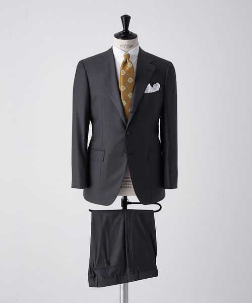 SOVEREIGN＞ サージ シングル3ボタン スーツ