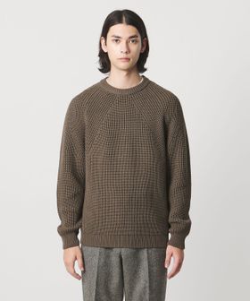 BATONER＞SIGNATURE CREW NECK/シグネチャー クルーネックニット