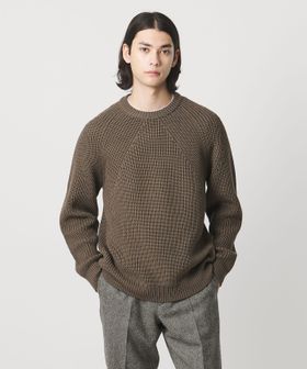 BATONER＞SIGNATURE CREW NECK/シグネチャー クルーネックニット