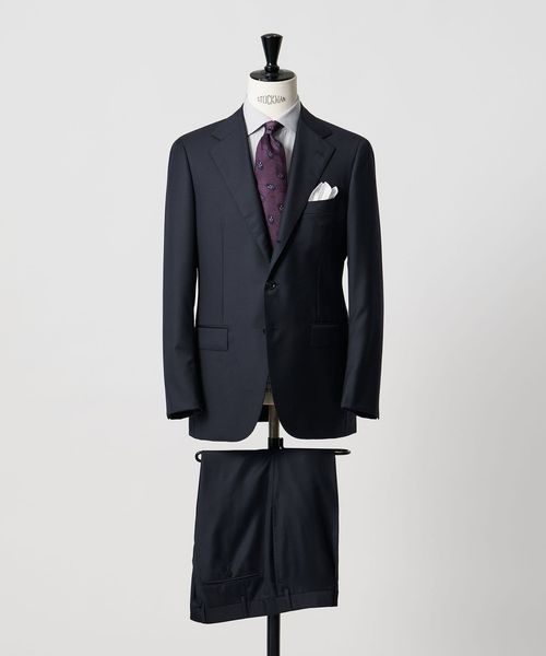 SOVEREIGN＞ペンシルストライプ シングル 3ボタン スーツ