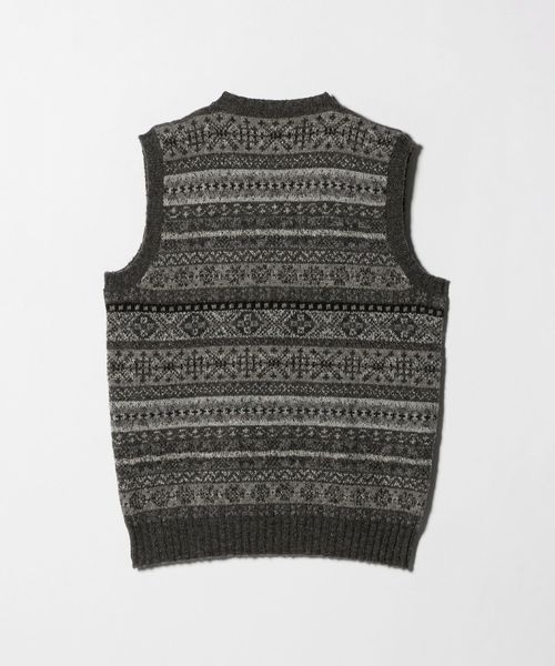 Jamieson`s＞フェアアイル Vネックベスト