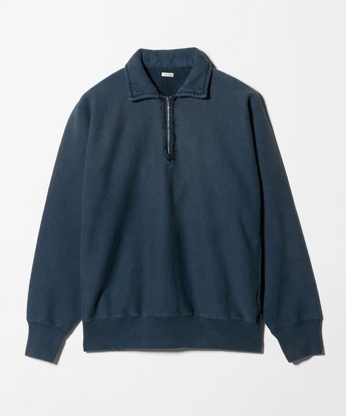 A.PRESSE＞Vintage Half Zip Sweatshirt/ハーフジップ スウェットシャツ