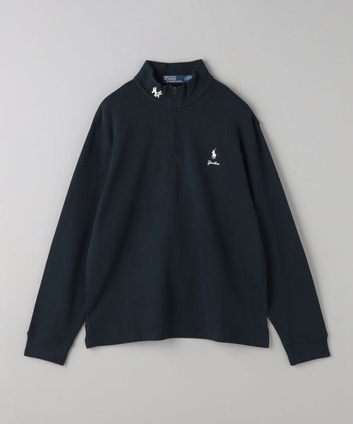 POLO RALPH LAUREN×NY＞ ハーフジップ ロングスリーブ プルオーバー