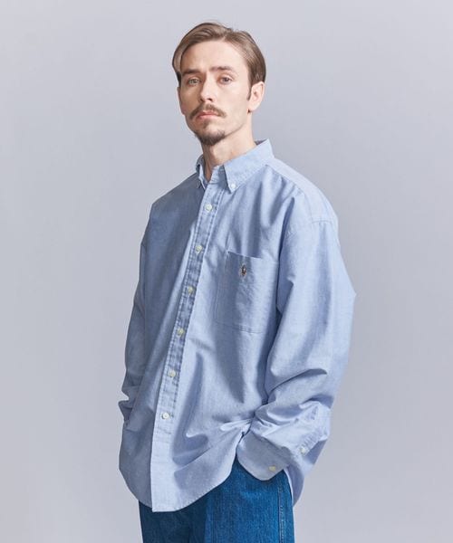 POLO RALPH LAUREN＞ ビッグフィット シャツ