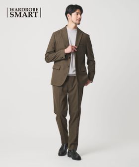 WEB限定 WARDROBE SMART】DELEGANT サキソニー セットアップ