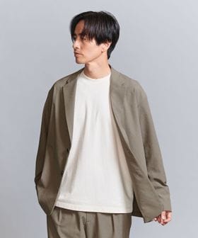 アウトレットのメンズのセットアップ ジャケット（ベージュ）の商品