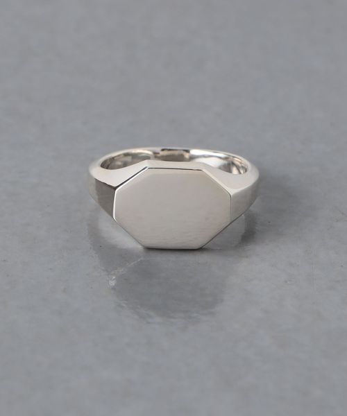 Garden of Eden＞ SIGNET OVAL RING/オーバル リング