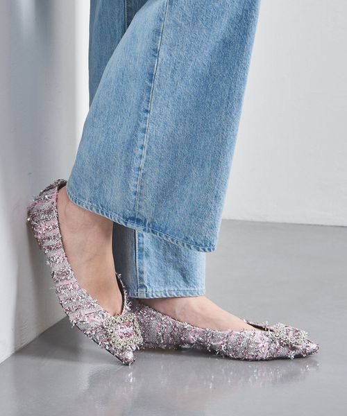 別注】＜PIPPICHIC＞ハート AMBER バレエシューズ