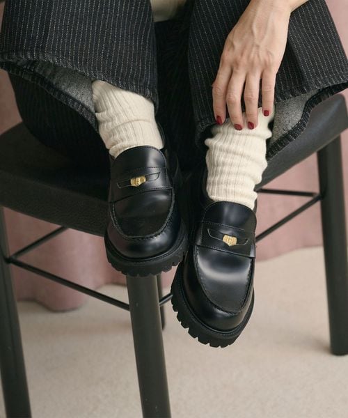 別注】 ＜CAMINANDO＞レザー コインローファー