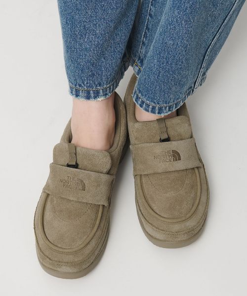 THE NORTH FACE＞スエード ヌプシ ローファー