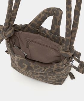 OLEND＞ONA MICRO ソフト ショルダーバッグ 3WAY/レオパード