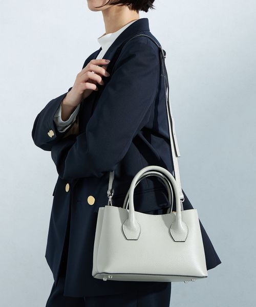 MARCO BIANCHINI＞ ボックス ボストン 2WAY バッグ 2