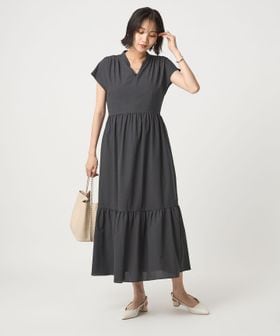 size SHORTあり］Breeze Cool ティアード ワンピース