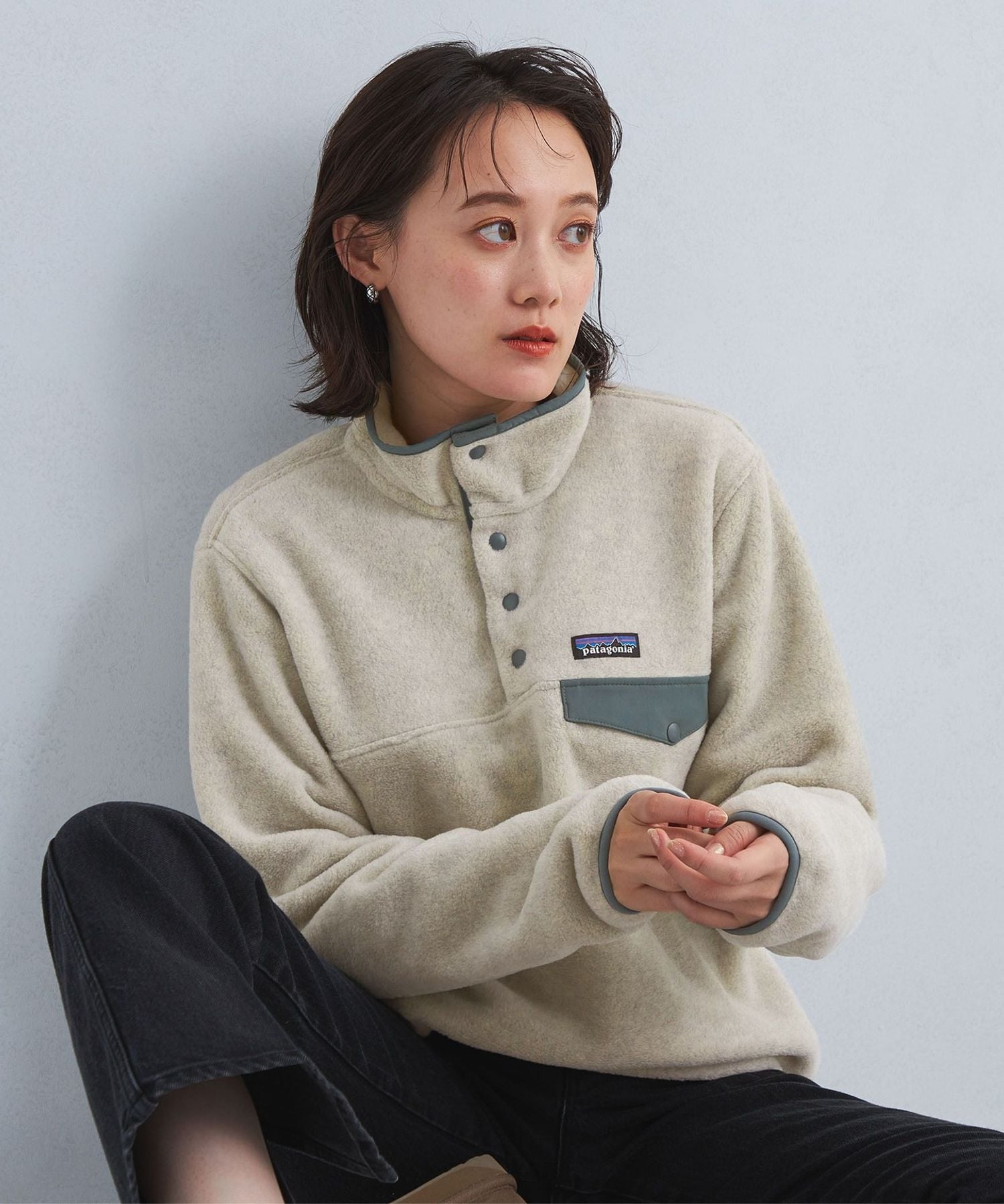 patagonia＞Ws ライトウェイト シンチラ スナップT プルオーバー