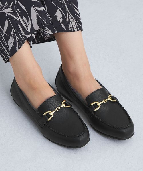 ウォーム ビット モカシン シューズ ―撥水―