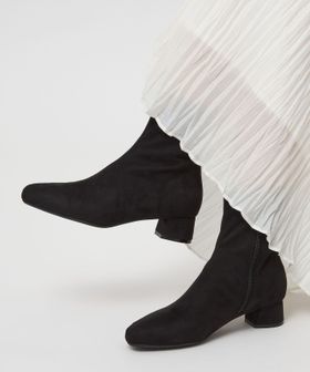 ラウンド ショートブーツ 撥水