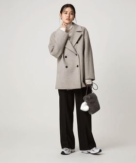 size SHORTあり］＜1_OF MINE＞W ピーコート