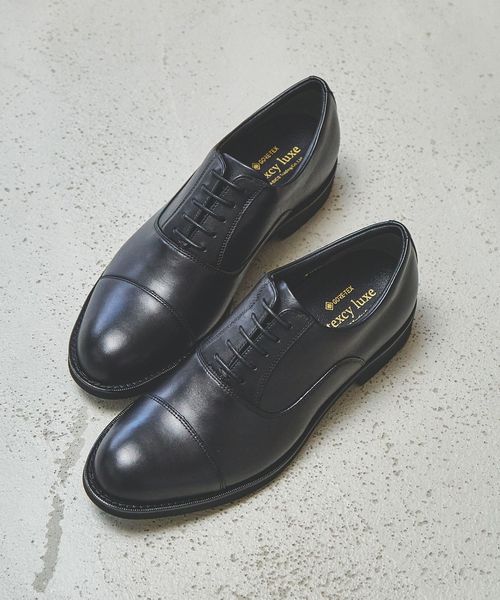 texcy luxe＞ストレートチップ GORE―TEX ドレスシューズ
