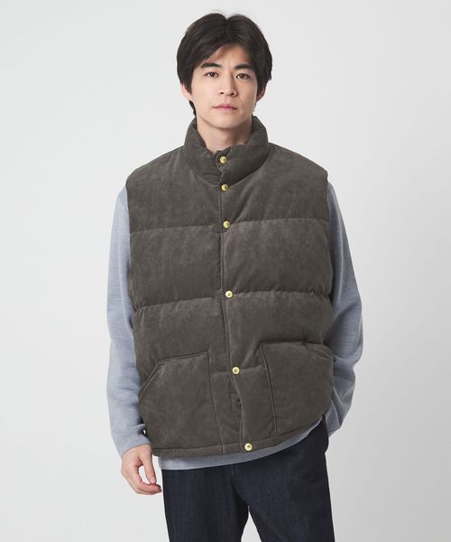THE NORTH FACE PURPLE LABEL＞レザーライク シエラ ベスト
