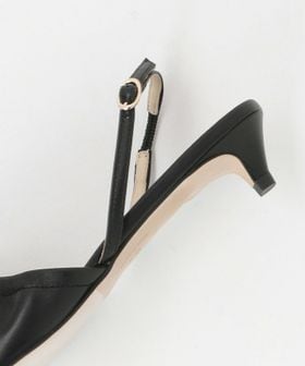 シャーリングトップバックベルト パンプス30↑