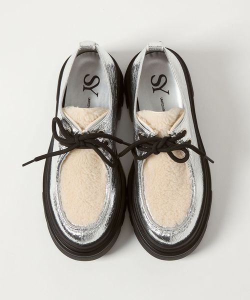 SY＞ ボリュームソールチロリアン フラット55↑