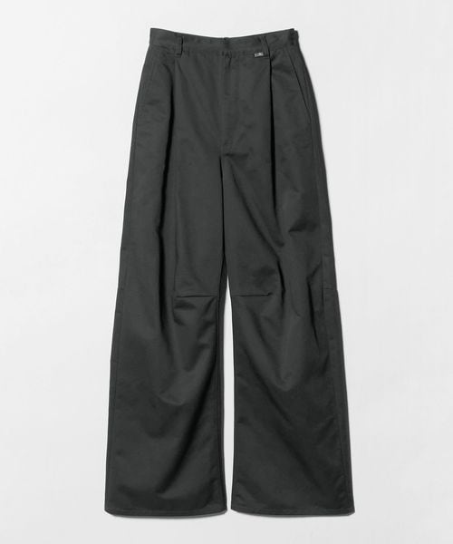 MM6 Maison Margiela＞ タック ワイドパンツ