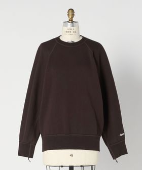 吊り裏毛クルーネックロングスリーブ