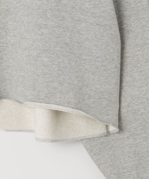 conte＞クロップド プルオーバースウェット