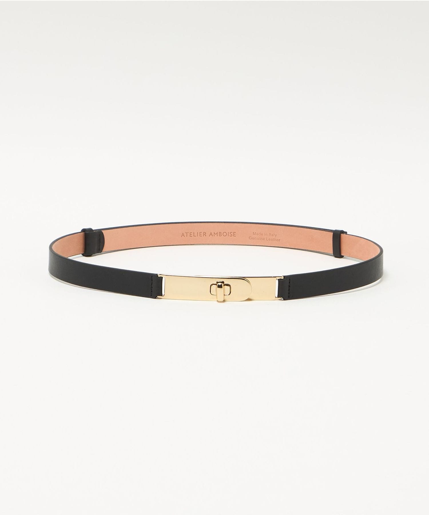 一部別注】＜ATELIER AMBOISE for conte＞TURN LOCK ベルト