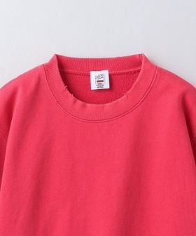 6(ROKU)＞ダメージ スウェット クルーネック