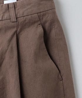 6(ROKU)＞コットン チノ ワイド パンツ