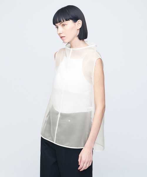 AEWEN MATOPH＞テープ フリンジ キャミソール