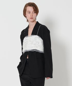 AEWEN MATOPH＞テープ シャーリング キャミソール