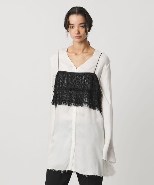 AEWEN MATOPH＞コクーンキャミソールワンピース ‐ ウォッシャブル ‐