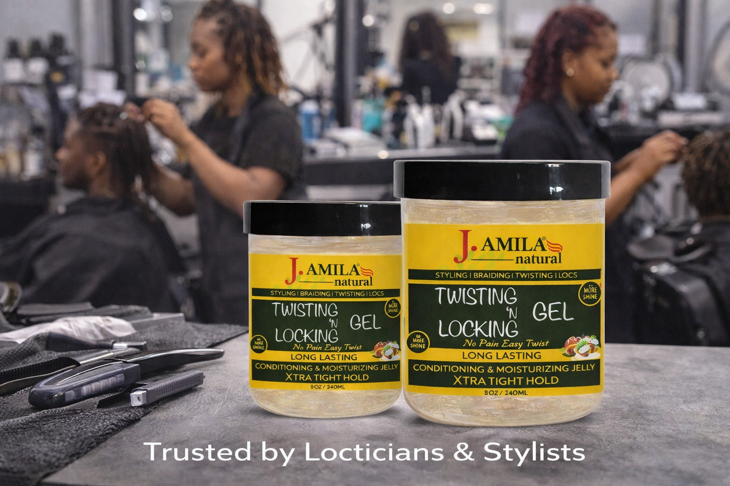 Jamila Natural Award-Winning– Xtra Hold Twisting 'N Locking Gel