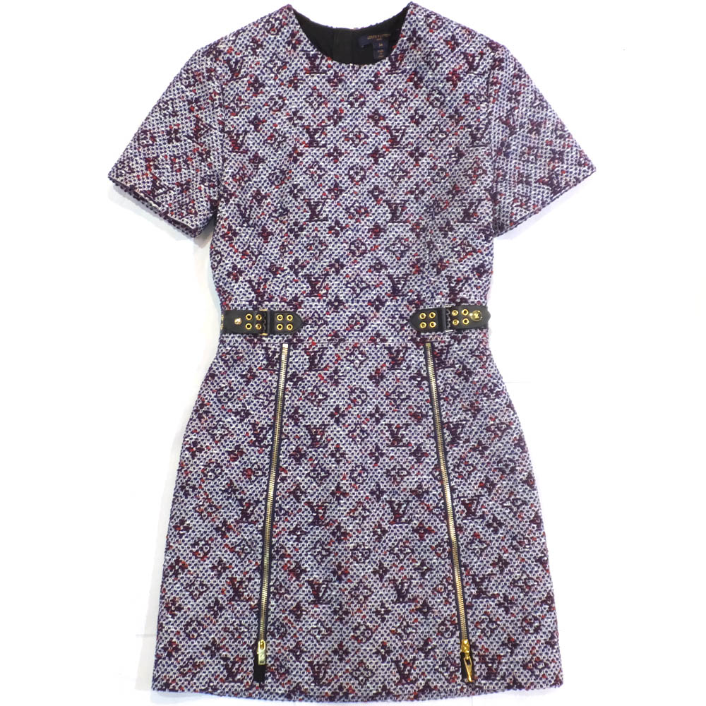 お買取りしました！ ルイヴィトン ワンピース ツイード モノグラム